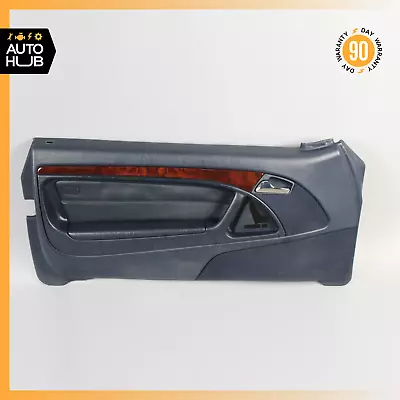 $435.75 • Buy 96-02 Mercedes R129 SL500 SL320 Left Side Interior Door Panel Blue OEM 49k