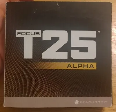 FOCUS T25 Alpha + Beta Get It Done Workout 10 Disc DVD Set Beachbody • $19.99