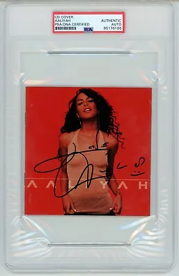 Aaliyah ~ Signed Autographed 2001 Self-Titled Album ~ PSA DNA Encased • $5995