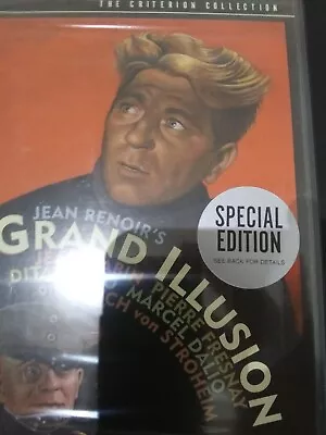 Jean Renoir's GRAND ILLUSION (Criterion DVD 1999).  Sealed New. • $125