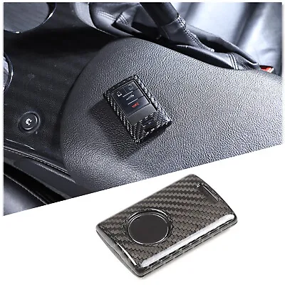 Real Carbon Fiber Remote Key Fob Cover Case Shell Skin For Corvette C6/C7 • $33.99