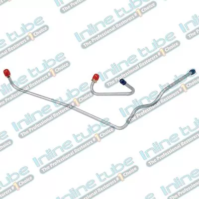 66-67  Mopar Pump To Carb Carburetor Fuel Lines 383 440 4Bbl Carter 2Pc Oem • $28.50