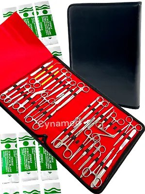 157 Pc Us Military Field Minor Surgery Surgical Veterinary  Instruments Kit • $51.51