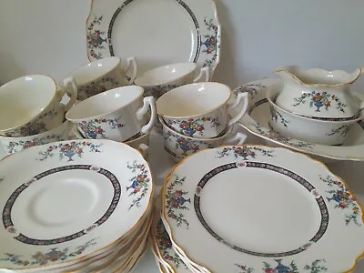 Vintage 1930/40s Myott Dinner Service Set Items Floral Urn Pattern Replacements • £3.95