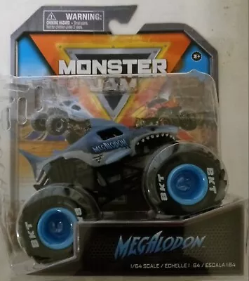 New Monster Jam Truck MEGALODON Series 34I 1:64 • $12.95