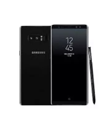 Samsung Galaxy Note 8  64GB 6.3  Android Black Unlocked Very Good Condition • £119.90