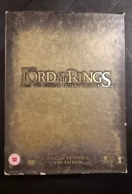 The Lord Of The Rings Trilogy (Extended Edition) (DVD 2005) • £11.99