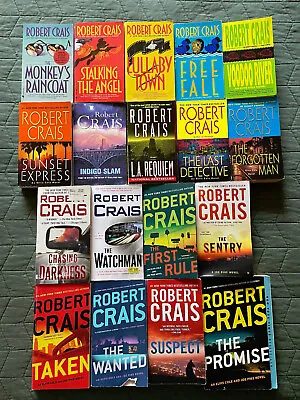 ROBERT CRAIS BOOKS U Choose  3.50 TO 4.50 PAPERBACK  COVER & SIZE MAY VARY • $3.50
