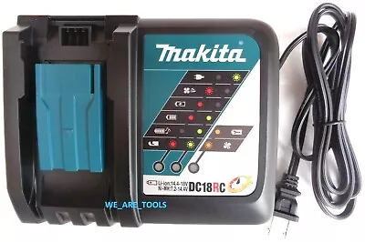 Makita DC18RC GENUINE 18V RAPID FAST Battery Charger 18 Volt Fr BL1830B BL1850B • $27.97