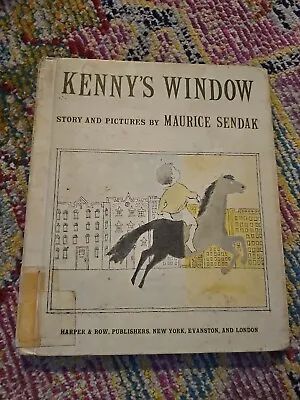 Kennys Window Vintage Book Dicarded Maurice Sendak Harper & Row Hardback • $5