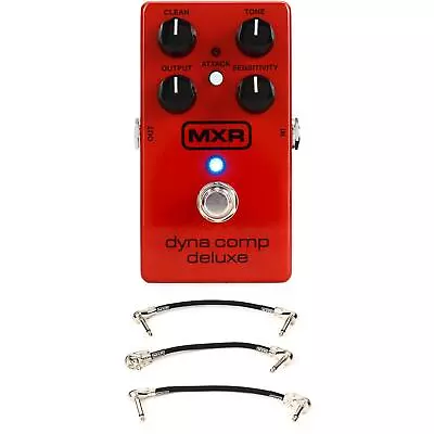 MXR M228 Dyna Comp Deluxe Compressor Pedal With Patch Cables • $148