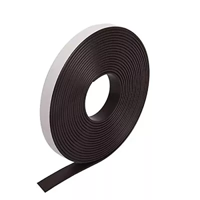 Magnetic Tape Roll With Adhesive Backing 1/2 X15ft Heavy Duty Magnetic Strips • $22.93