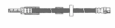 For 2004-2007 Volvo S60 R Premium Brake Hydraulic Hose Front Centric 2005 2006 • $23.96