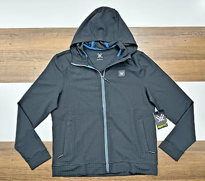 NEW Vortex Mens S Black Thermal Water Repellent Stretch Performance Jacket NWT • $24.29