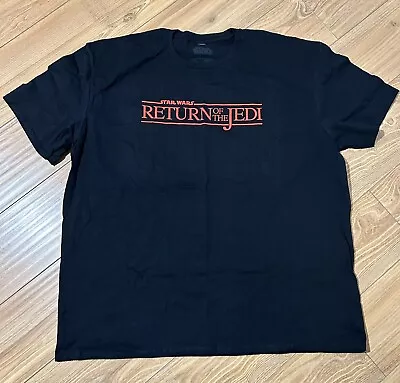 Star Wars Return Of The Jedi Logo T-shirt  Sz Xl New 100% Cotton • $15.95