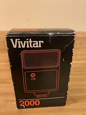 Vivitar V2000 Shoe Mount Flash • $13.95