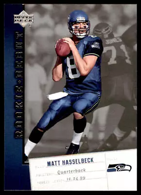 2006 Upper Deck Rookie Debut #85  Matt Hasselbeck    Seattle Seahawks • $1.50