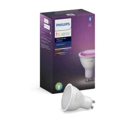 $64.95 • Buy Philips Hue - White & Colour Ambiance - GU10 Lightbulb - Brand New & Sealed
