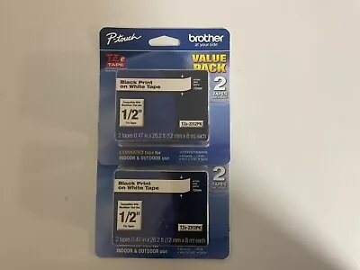 Brother P Touch Refill Cartridges Lot Of 2 • $17.99