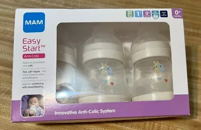 MAM Easy Start Anti-Colic 5oz Bottles • $20