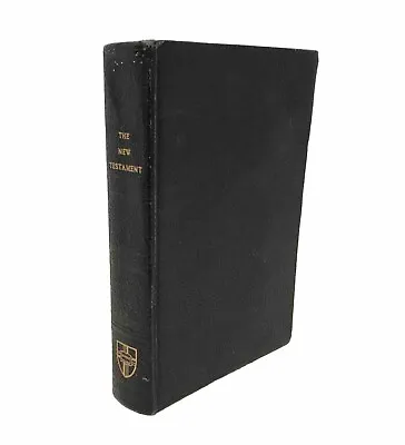 New Testament Bible Latin Vulgate St. Anthony Guild Press Vintage 1941 Catholic • $21.99