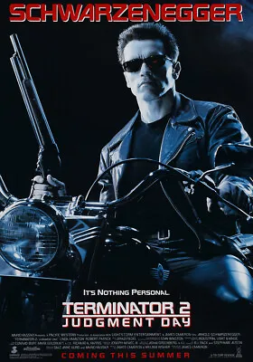 Terminator 2 Judgment Day (1991) Movie Poster /50x70cm/24x36in/27x40in/ #276 • $19.99