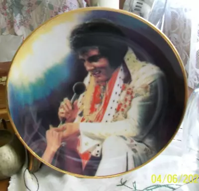 Elvis Presley Collector Plate 10 In.  Loving You  By Susie Morton • $8