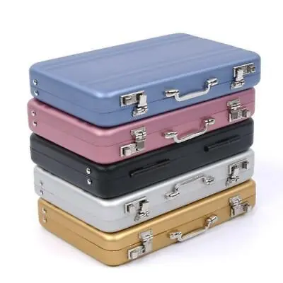$6.92 • Buy Dollhouse Miniature 1/6 Scale Mini Lockbox Suitcase Soldier Breifcase Accessorie