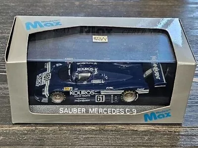 1/43 Max Models Sauber Mercedes C-9 Kouros #61 1987  Limited Ed 1 Of 3000 • $29.15