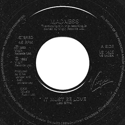 £12.99 • Buy Madness - It Must Be Love (7 , Single, Jukebox)
