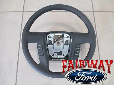 11 Thru 14 F-150 OEM Ford Urethane Steering Wheel W/ Switches Cruise & Sync NEW • $276.95