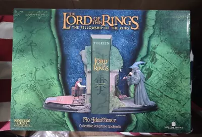 Sideshow Weta BOOKENDS NO ADMITTANCE Lord Of The Rings Statue Hobbit Figure NEW • $349.99