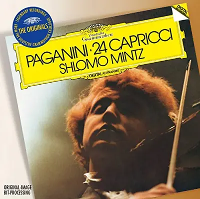 Shlomo Mintz - Paganini: 24 Caprices For Solo Violin Op1 CD (1982) Audio • £7.96