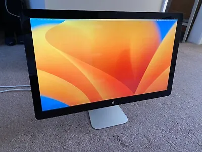 £250 • Buy Apple Cinema Display Screen 27  Thunderbolt Widescreen Mac Monitor LED A1407