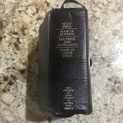 Holy Bible Book Of Mormon Doctrine And Covenants Printed In 2001 In Netherlands. • $17