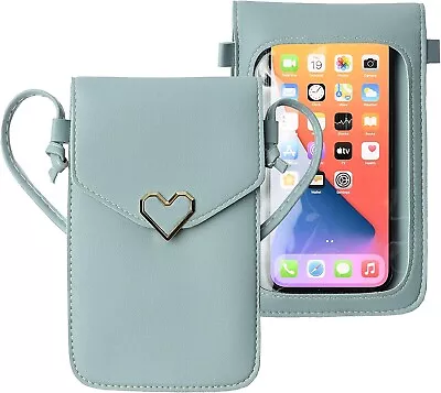 Stylish Crossbody Mobile Phone Bag With Shoulder Strap - Touch Screen • $5.99