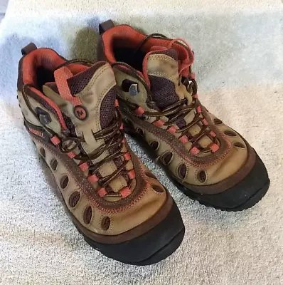 Merrell Womens Chameleon Arc 2 Waterproof Hiking Boots Size: 8 Pre-OwnedUS66-3 • $39.95