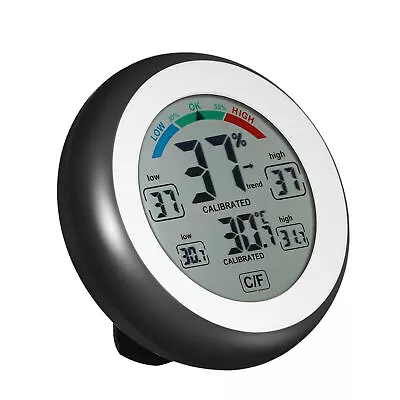 °C/°F Digital  Hygrometer Max Min Value Trend Display A4A7 • £9.55