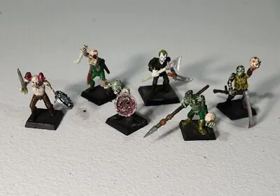 Vtg Warhammer Undead Skeleton Zombie Lot Painted Miniatures Figures • $39.99