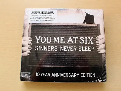 MINT & Sealed !! You Me At Six/Sinners Never Sleep : 10th Anniversary/2022 3x CD • $16.17