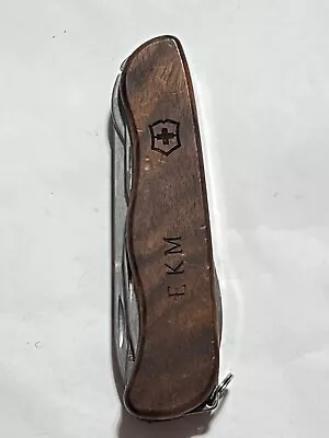 Victorinox Original Forester 111MM Swiss Army Knife Wood Scales • $33.99