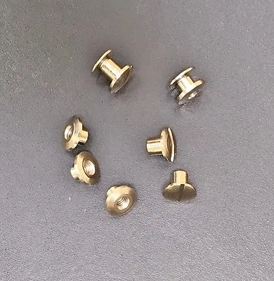 £12 • Buy Binding Screws Posts Brass And Nickel Plated Various Sizes Chicago Bookbinding 