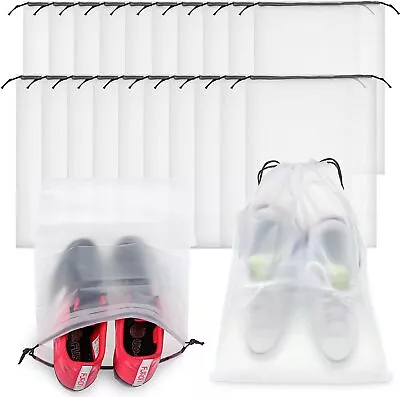 $7.65 • Buy 10X Portable Shoes Bag Travel Sport Storage Pouch Drawstring Dust Bags Organizer