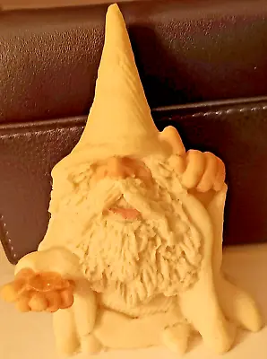 WIZARD WHITE WIZARD Clay Sculpture Magical From Excalibur 3.5 ×2x1.25  Pre-Owned • $27.99