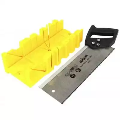 Rolson Tenon Saw & Plastic Mitre Box 58262 • £11.59