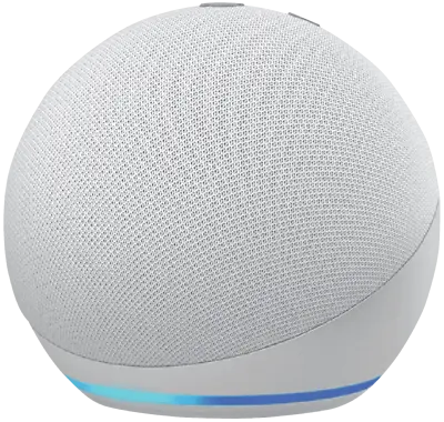 $1 • Buy Echo Dot (4th Gen) Smart Speaker With Alexa -Glacier White, As New, OEM Boxing