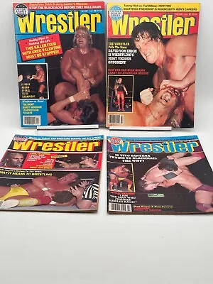 Lot Of 10 Vintage The Wrestler Pro Wrestling Magazines 1984 - 1985 • $44.75