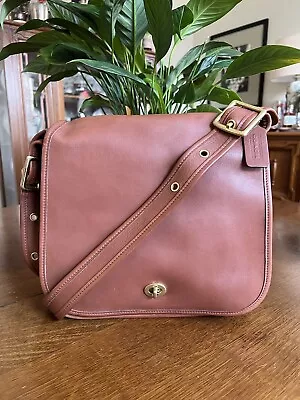 Coach Vintage Stewardess 9525 British Tan Made In Costa Rica Crossbody • $165