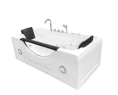 Whirlpool Massage Hydrotherapy Corner Bathtub Hot Tub 2 Two Person NIAGARA • $2899