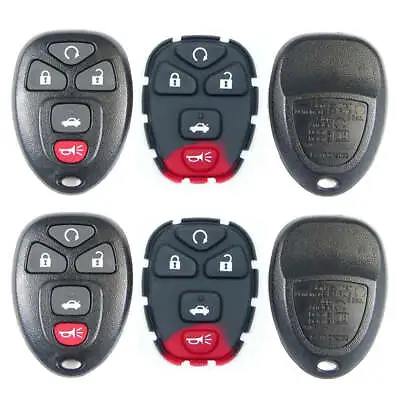 2 Remote Keyless Fob Case Shell Pad 5B Compatible With GM KOBGT04A 22733524 • $10.19